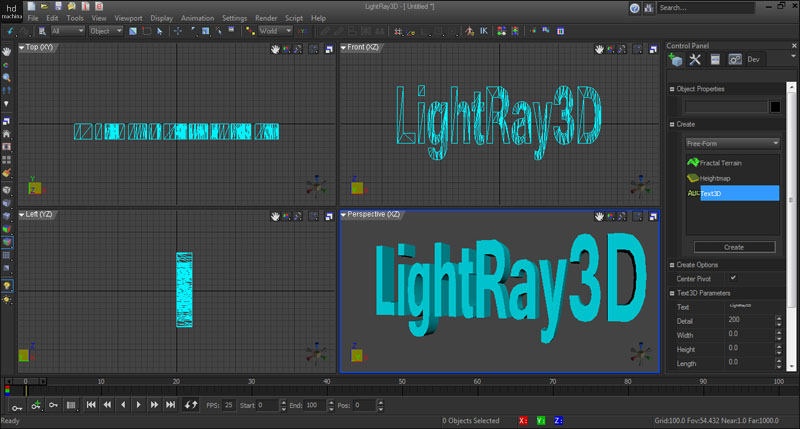 LightRay3D